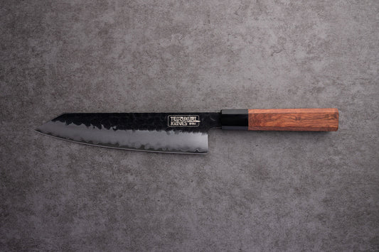 Tetsuha Kritsuke Bunka 210mm 3-layer 10Cr15CoMoV with Red wood + Buffalo Horn