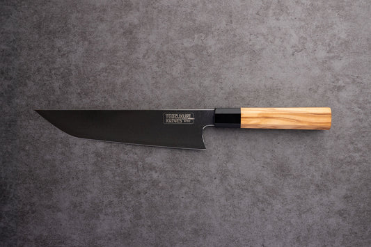 Takemaru Gyuto Sakimaru 210mm 67 Layer Japanese Damascus with Olive wood + Buffalo Horn