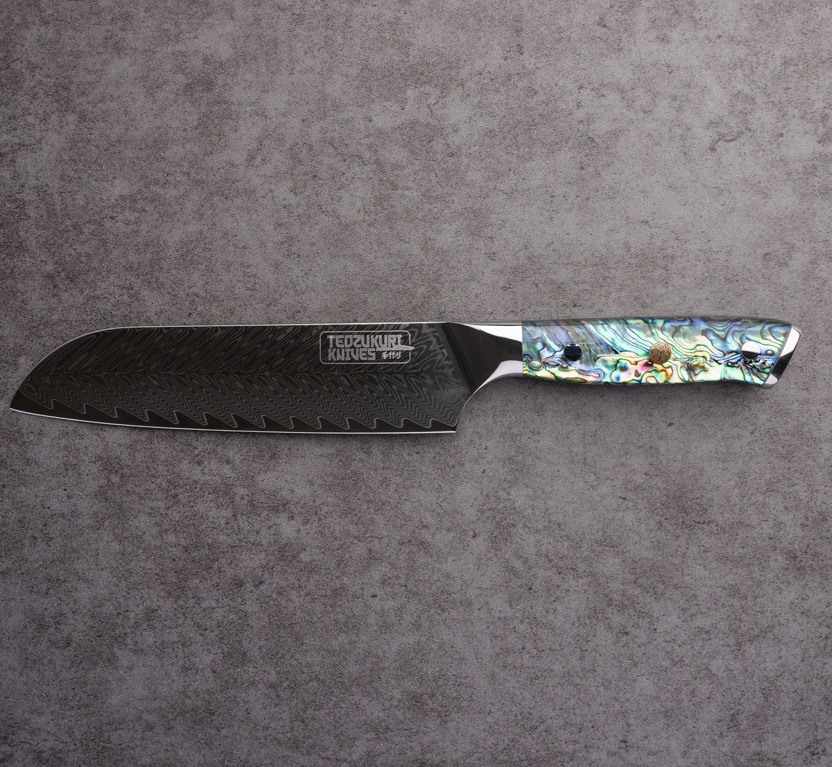Awabi Santoku Knife (180mm)