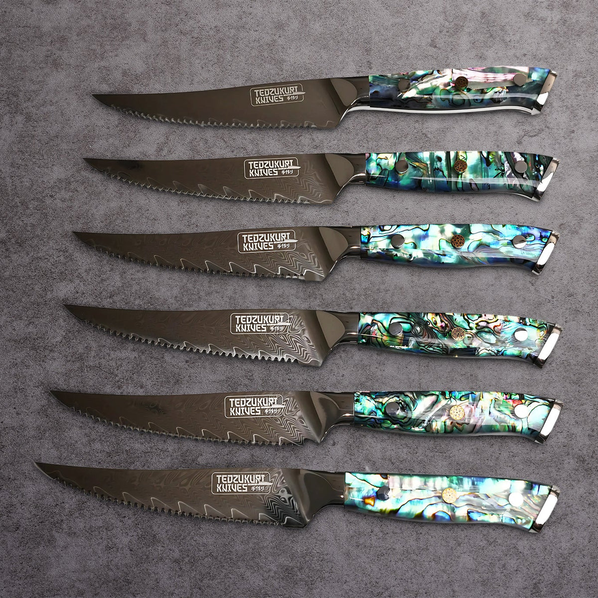 Awabi Steak Knife Set (6-Piece)