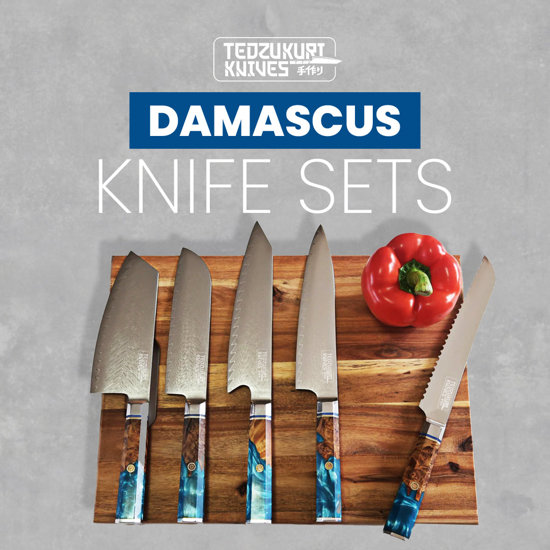 Damascus Knife Sets