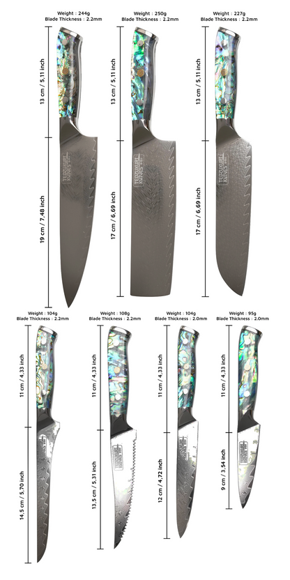 Awabi Series: 7 Piece Chefs Bundle