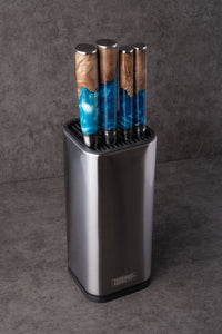 Tedzukuri Stainless Steel Knife Holder