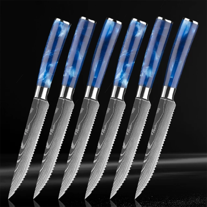 Epokishi Series 1, 3, 4 OR 6 Piece Steak Knives