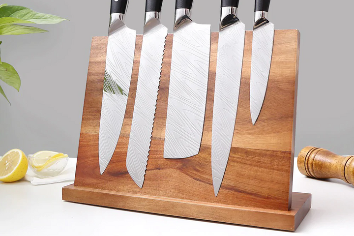 Tedzukuri Knives Magnetic Knife Block